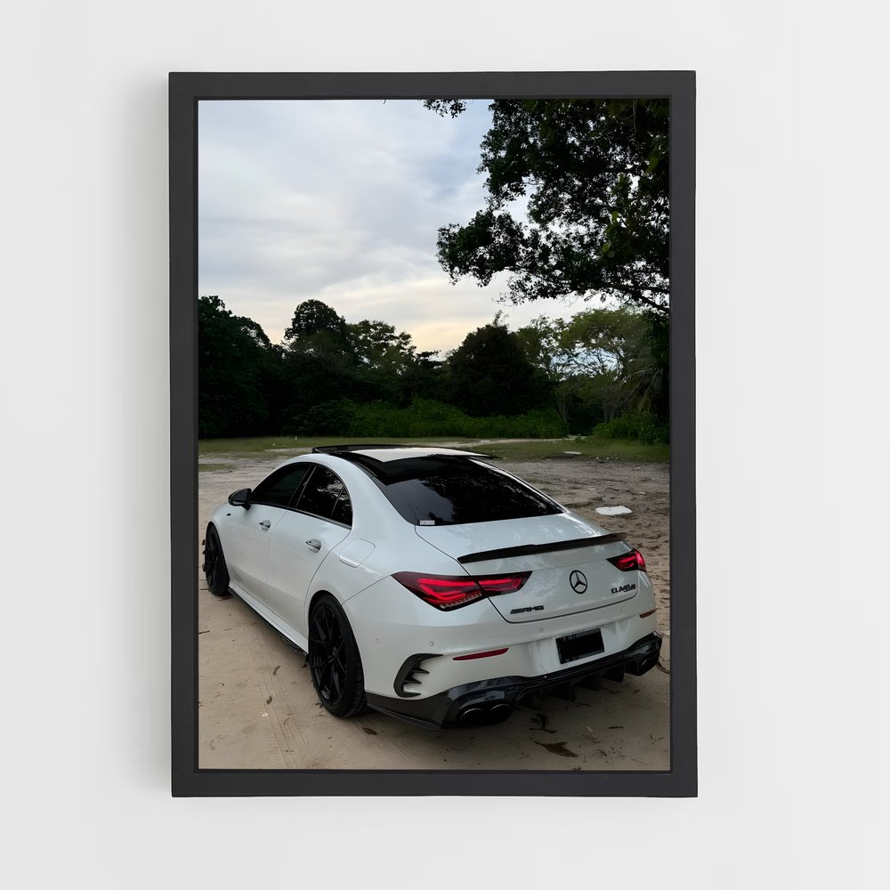Poster Turbo Chic – affiche Mercedes (vue 2)